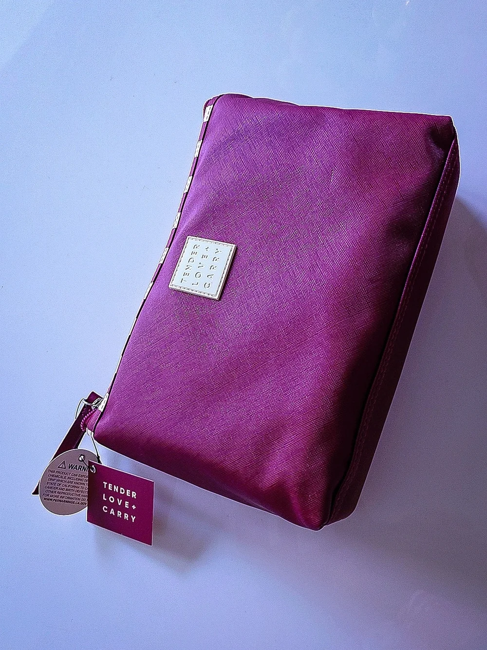 Tender, Love + Carry Makeup Bag Set : Burgundy